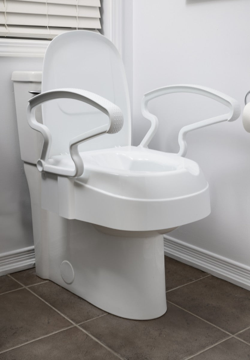 2"/4"/6" Raised Toilet Seat with Arms