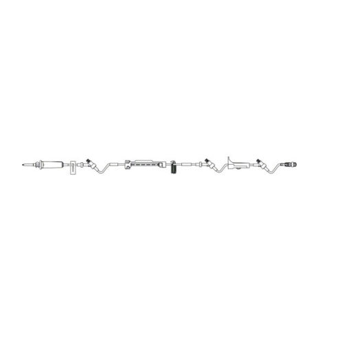 Ensemble de pompe à perfusion Infusomat® Space, avec valve anti-siphon