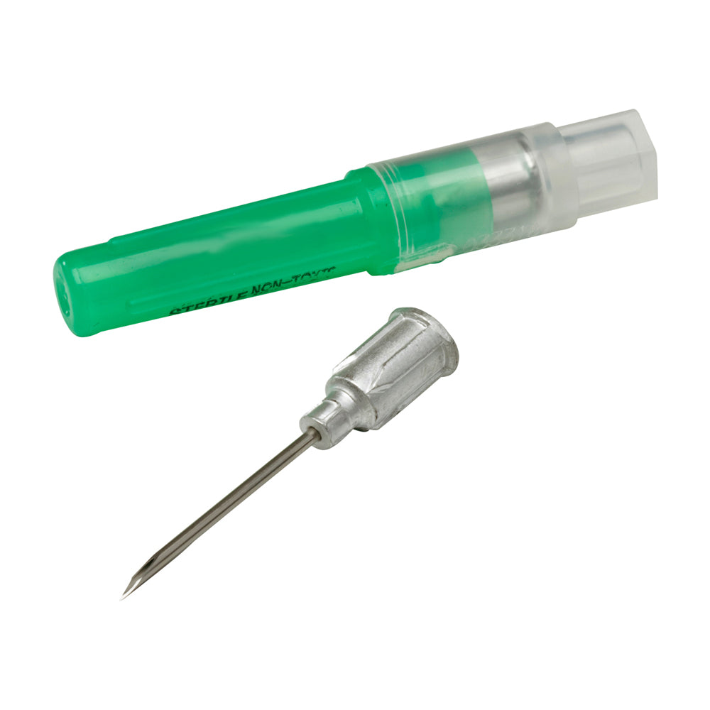 Monoject 201 Veterinary Pack Hypodermic Needle with Aluminum Hub
