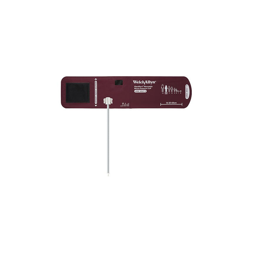 Flexiport Blood Pressure Cuff, One Tube, Bayonet Connectors, Reusable