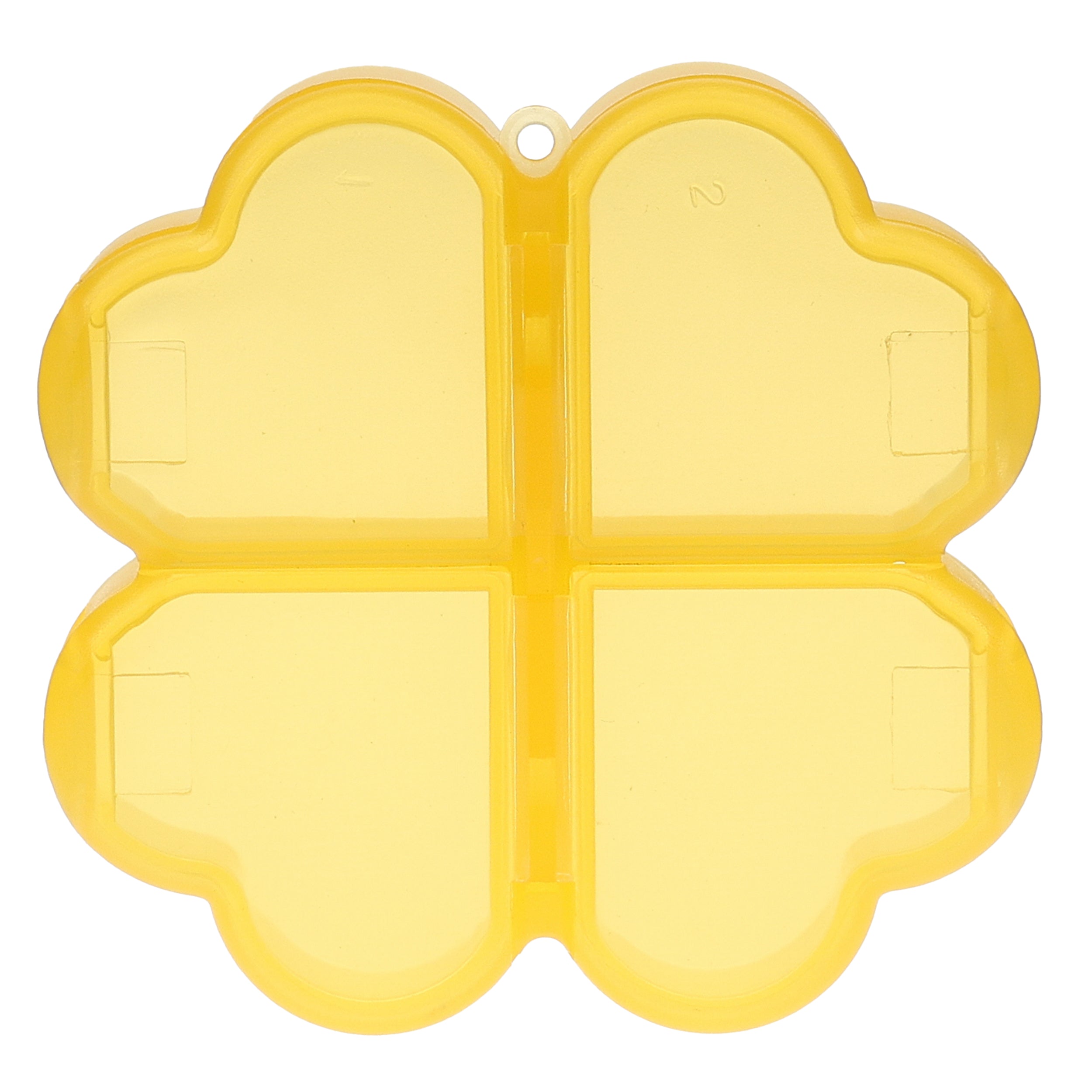 BIOS Living - Yellow 4 Leaf Clover Pillbox (57185)