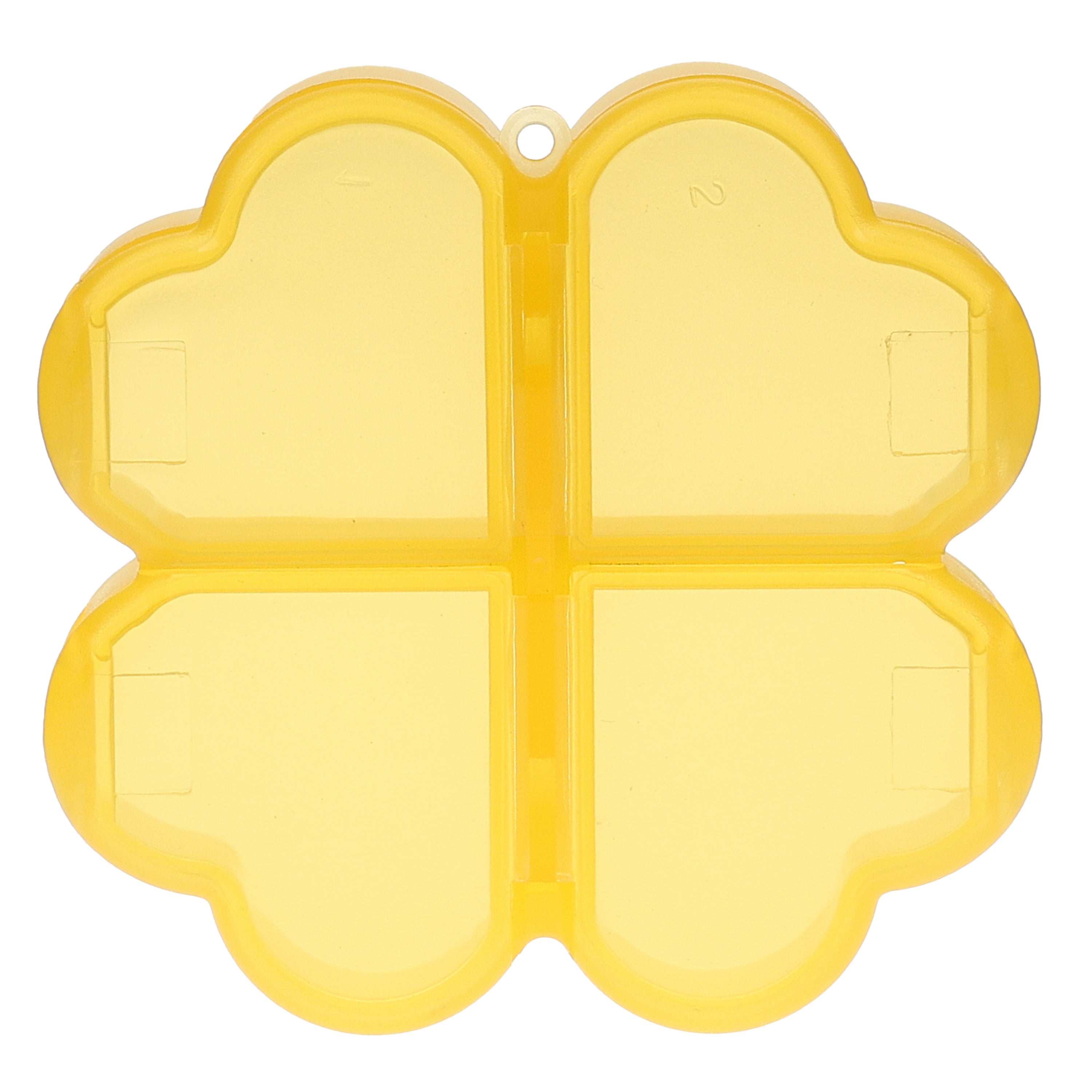 BIOS Living - Yellow 4 Leaf Clover Pillbox (57185)