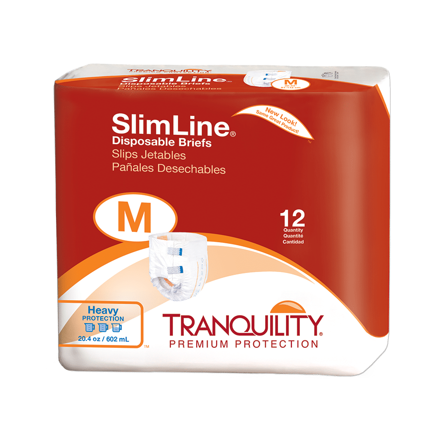 Unisex Adult Incontinence Brief Tranquility SlimLine