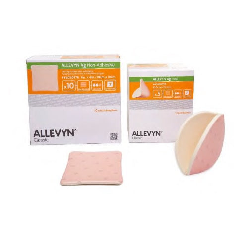 ALLEVYN Ag Non-Adhesive Hydrocellular Foam Dressing