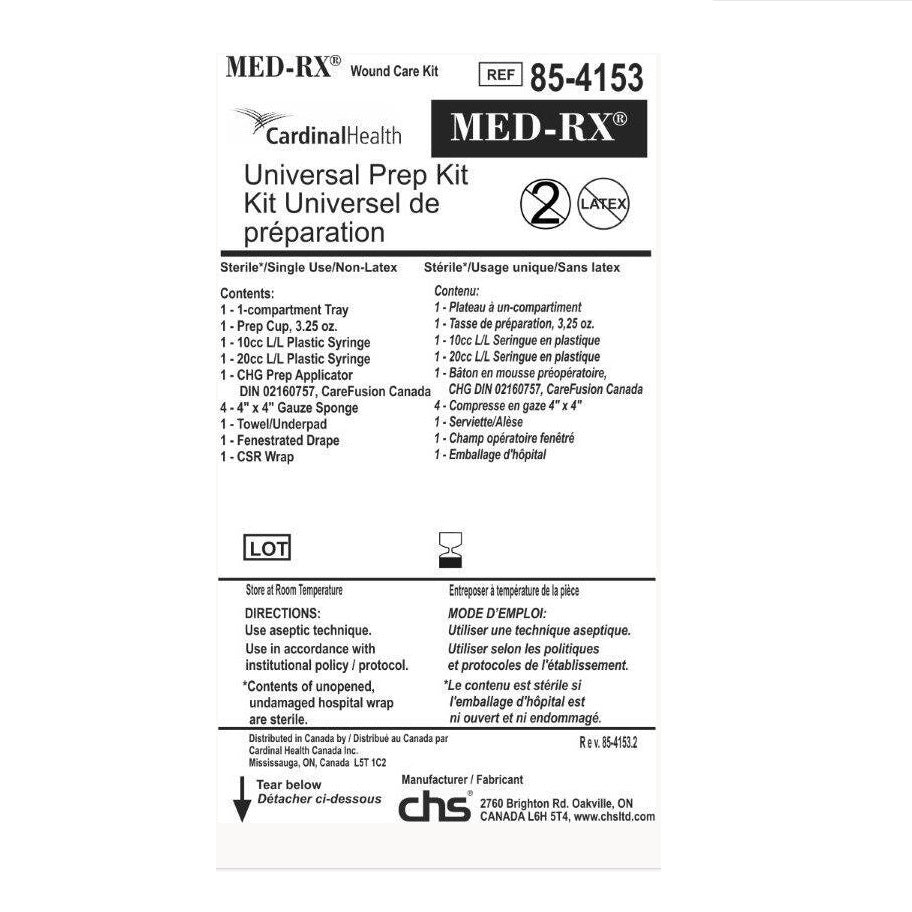 Med-Rx Universal Prep Kit- 85-4153