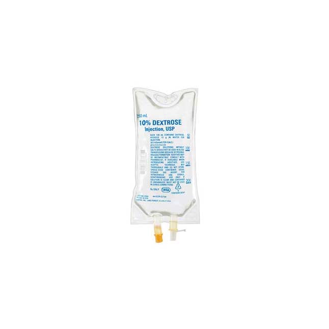 Solution injectable de dextrose à 10 % USP, pour adultes et enfants