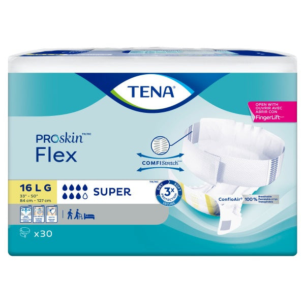 TENA Flex Incontinence Brief, Super Absorbency
