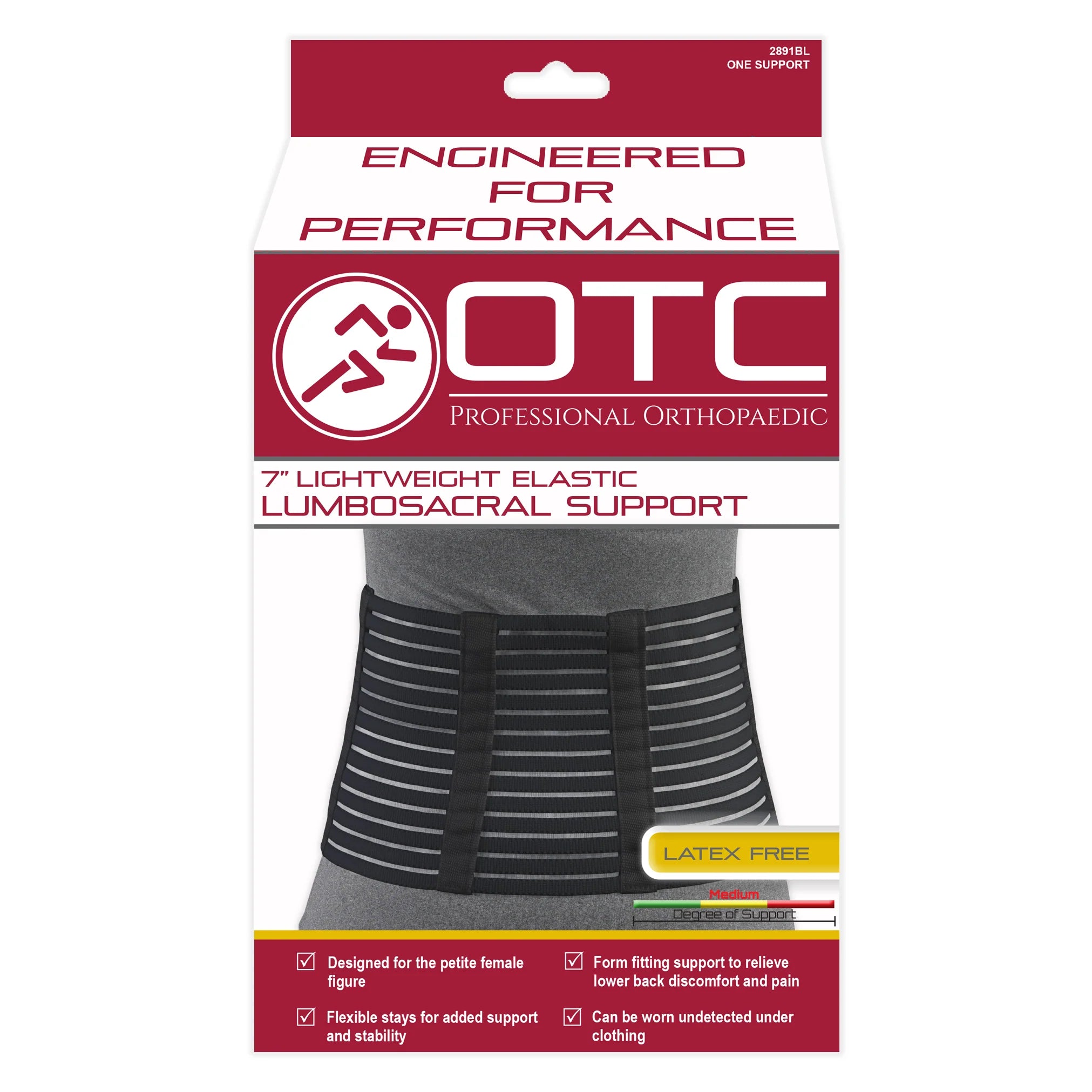 OTC 7" Lt.Weight Lumbosacral Support
