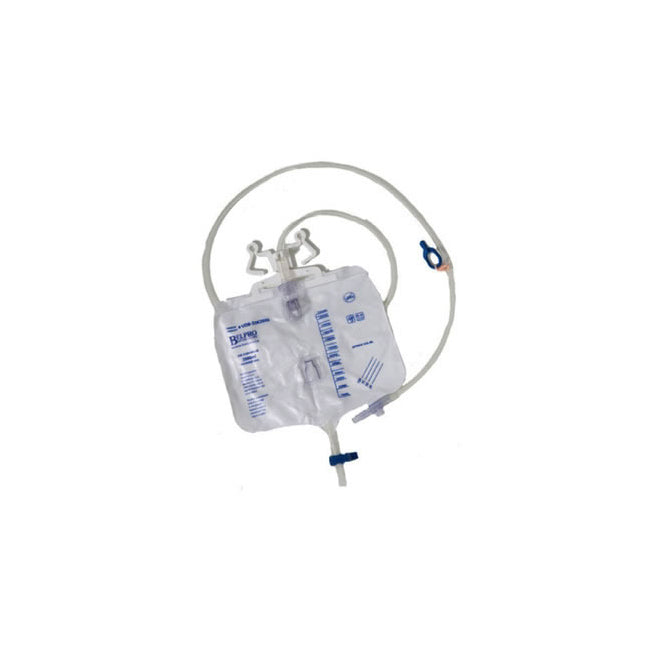 Poche de drainage avec valve anti-reflux