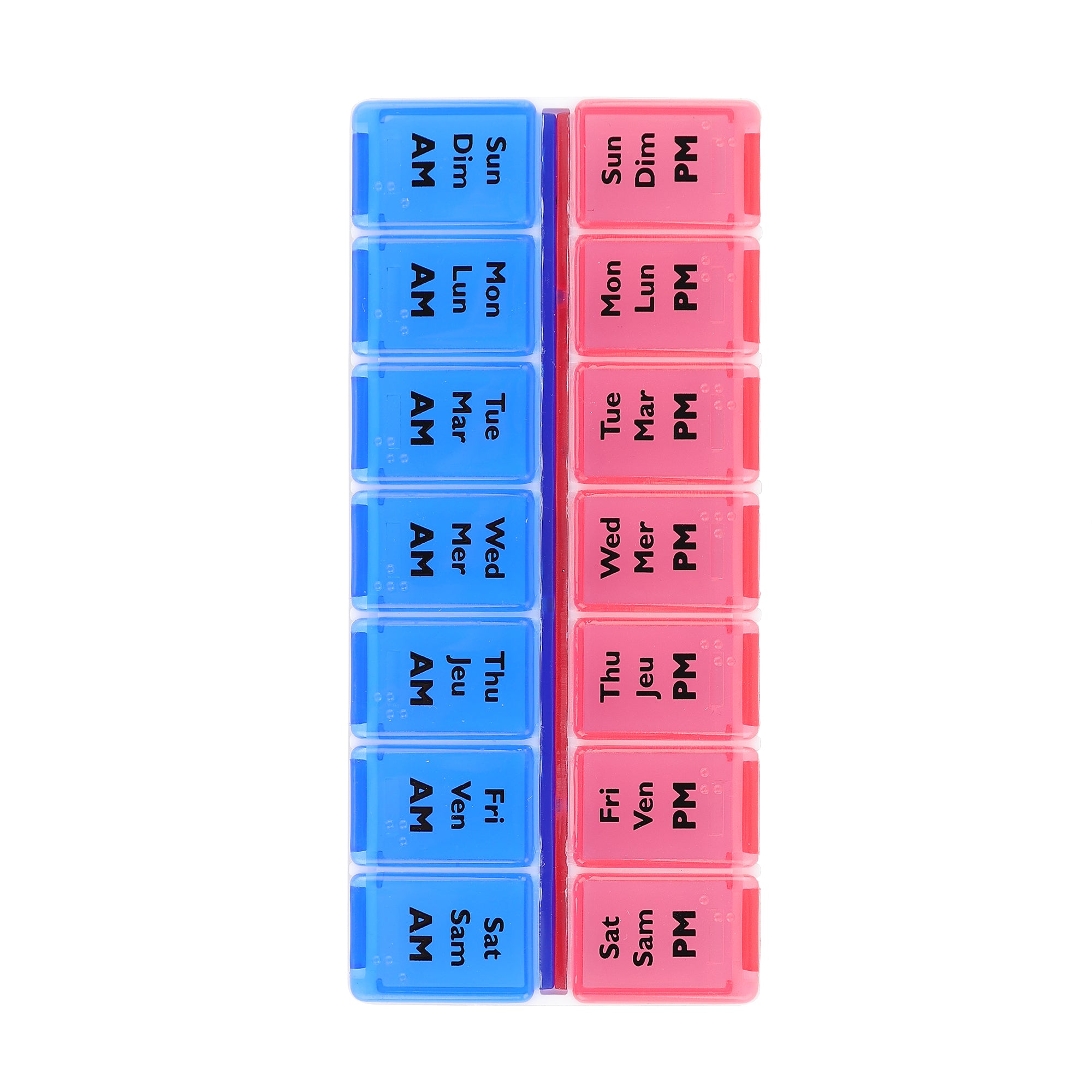 Bios Living - Compact Twice Daily 7 Day Pillbox (57179)