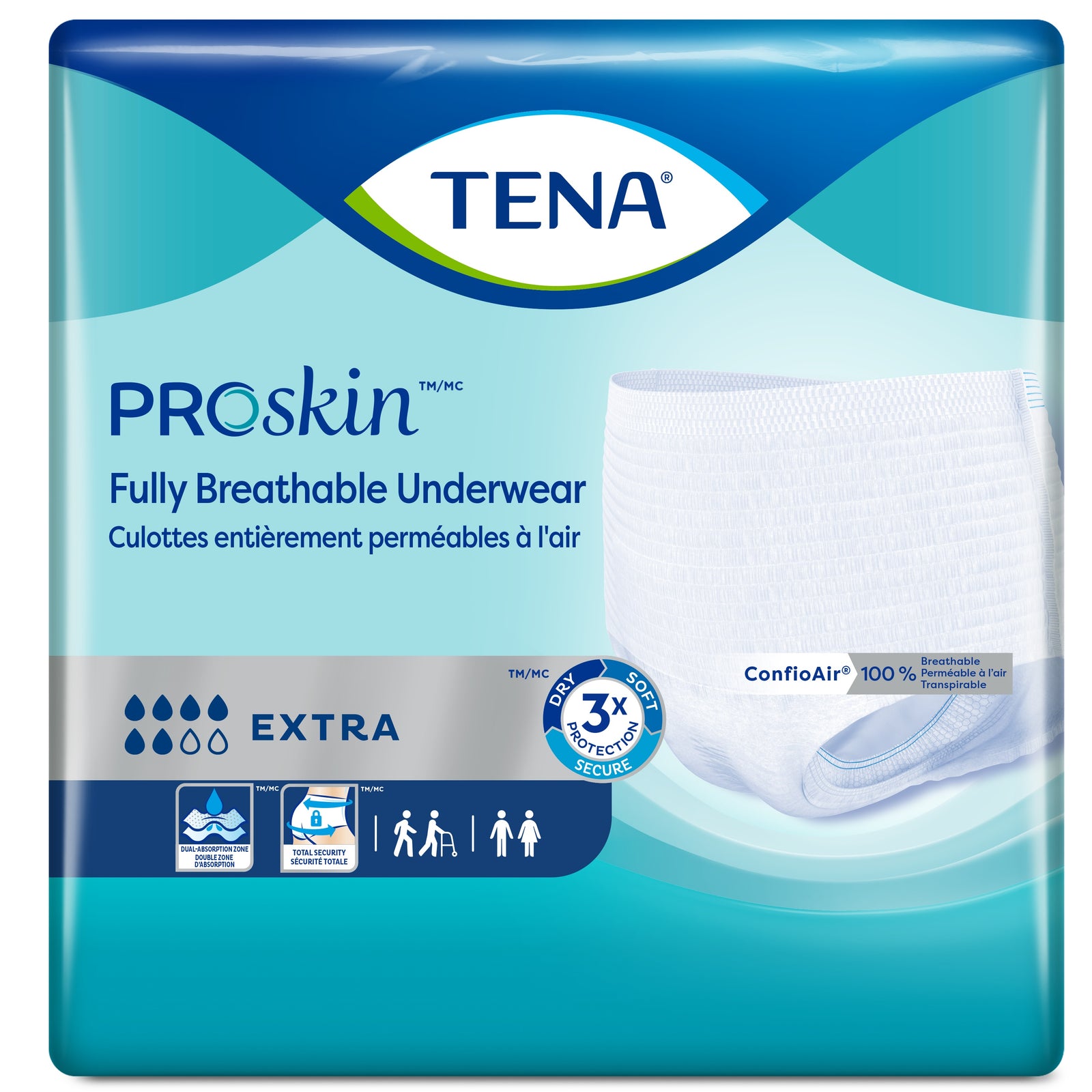 TENA Protective Underwear, Extra Absorbency