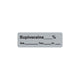 Anesthesia Label, 1" Core, W1/2" X L1-1/2"