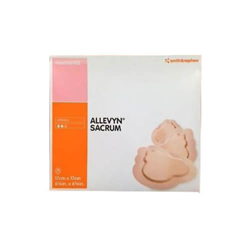 ALLEVYN Adhesive Hydrocellular Foam Dressing, Sacrum