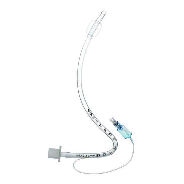 Sonde endotrachéale, Ruschelit® PVC, AGT préformée à ballonnet nasal