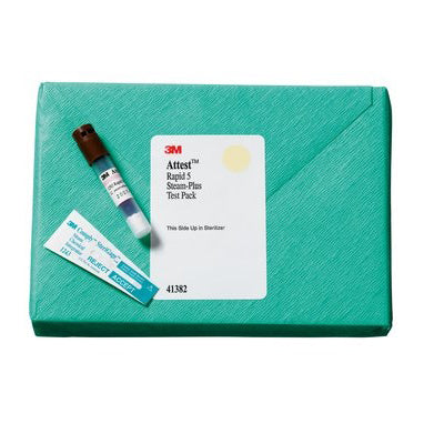 Attest™ Rapid 5 Steam-Plus Test Pack, Disposable