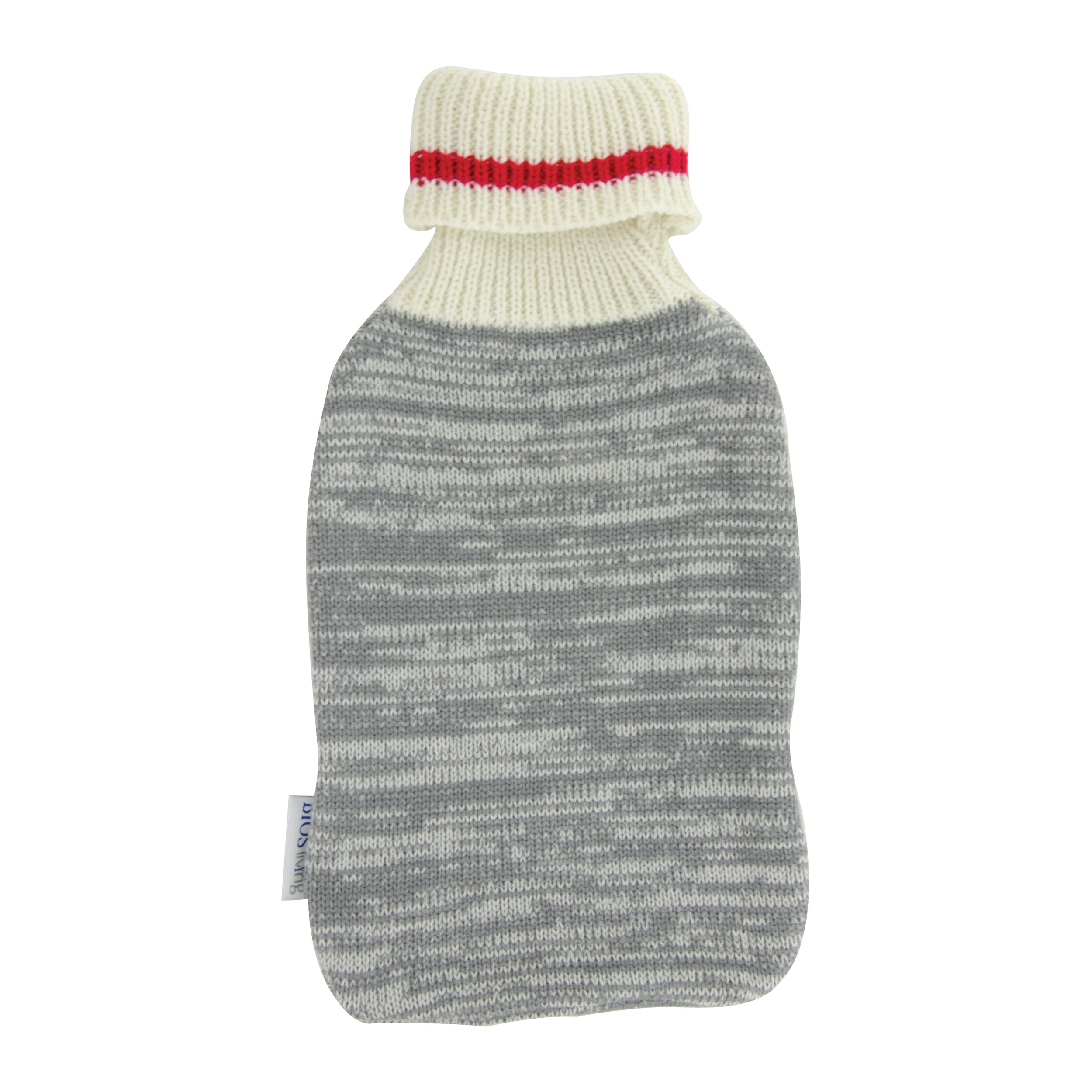 Bios Living - Hot Water Bottle Cozy (Grey/White/Red) (57035)