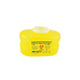 Collectionneur d'aiguilles Sharps, monobloc, jaune