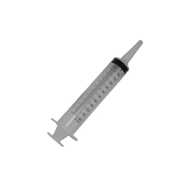 Seringue hypodermique sans aiguille, graduée en 1 cc, 60 cc