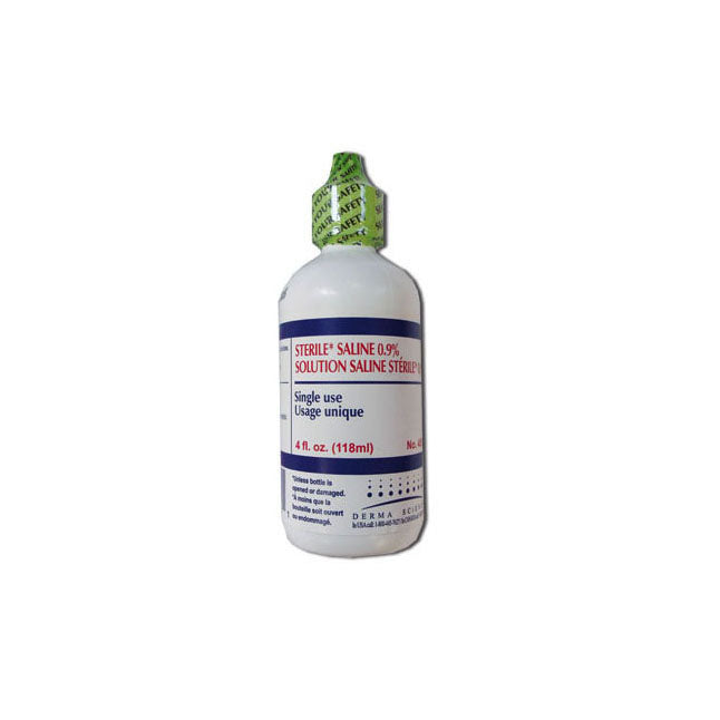 Solution saline stérile à 0,9 % - Usage unique