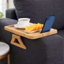 Bamboo Clip on Couch Tray Table