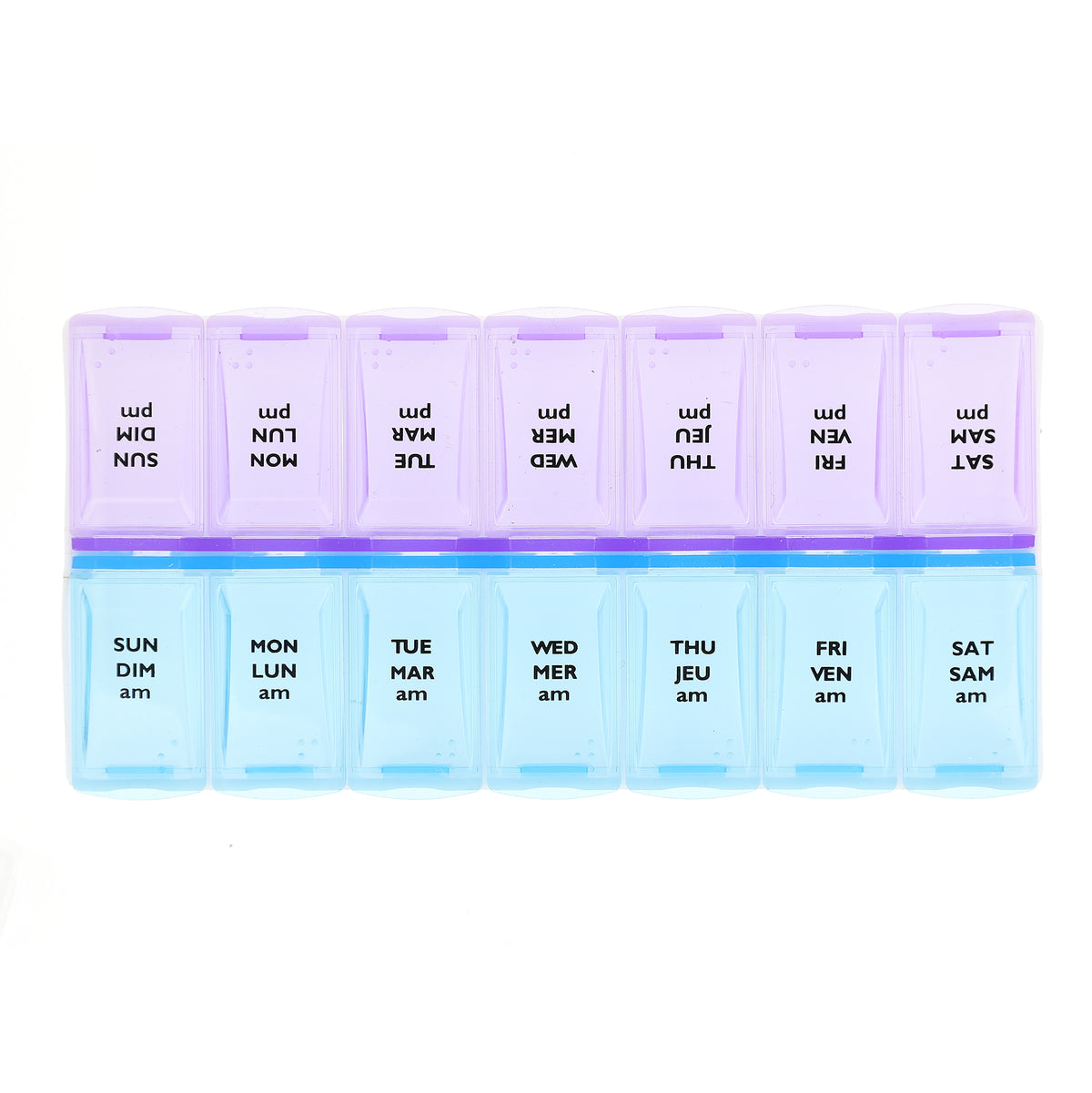 Bios Living - Small Twice Daily , 7 Day Pillbox (57079)