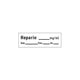 Anesthesia Label, 1" Core, W1/2" X L1-1/2"