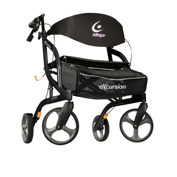 Airgo Excursion XWD Lightweight Side-Fold Rollator Wide