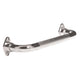 Aquasense Knurled Chrome Grab Bar With Rotating Flange