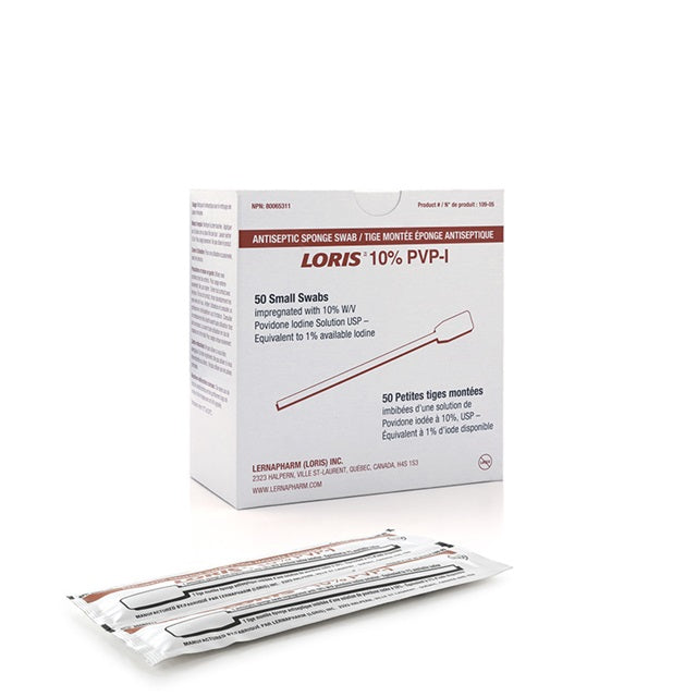 LORIS 10% PVP-I Anticeptic Sponge Swab