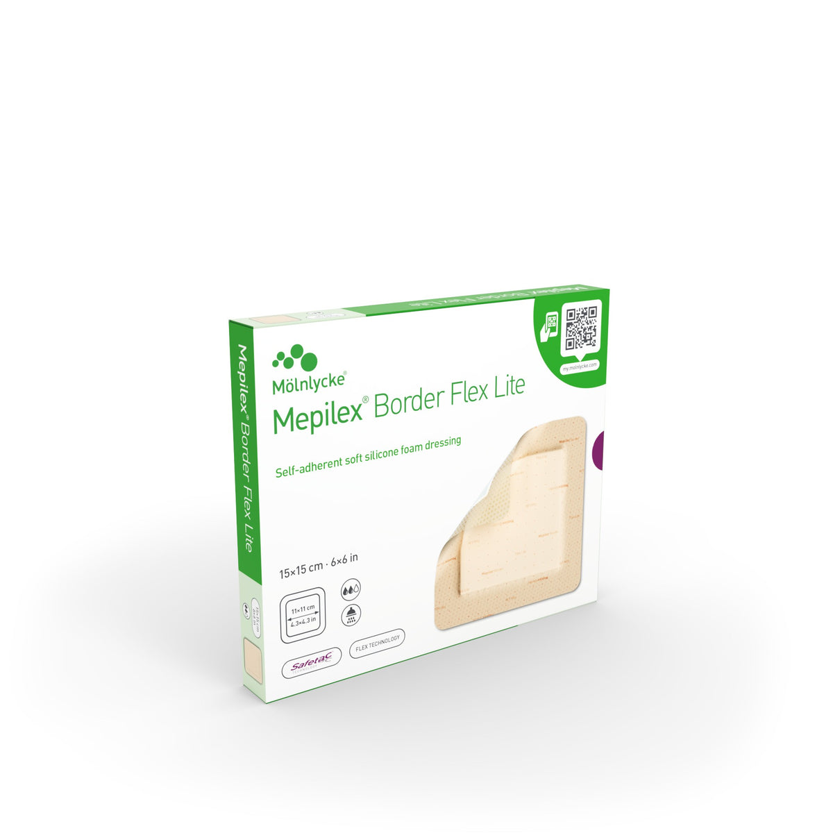 Mepilex Border Flex Lite All-in-one Foam Dressing