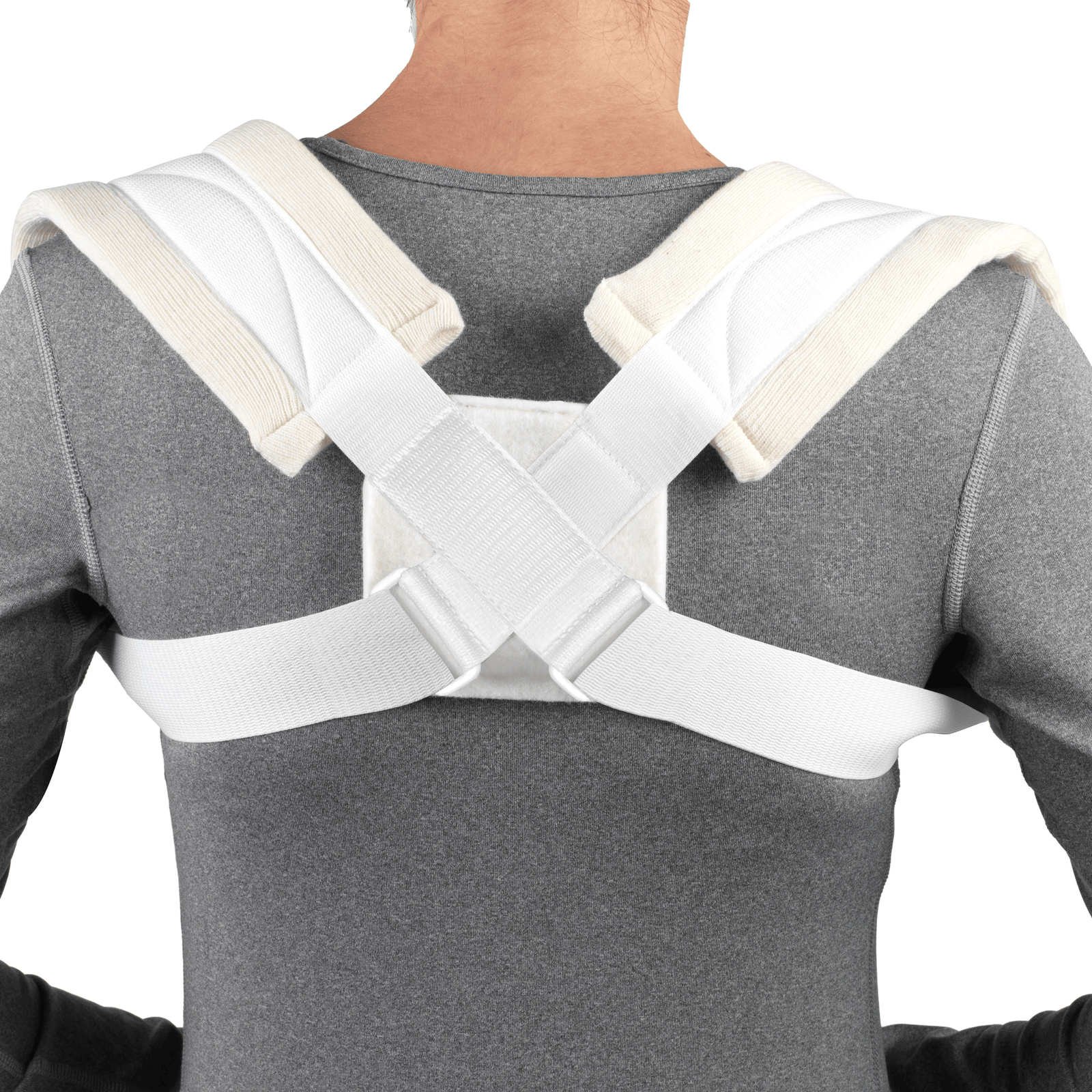 OTC Clavicle Strap (Figure 8 Design) White
