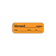 Anesthesia Label, 1" Core, W1/2" X L1-1/2"