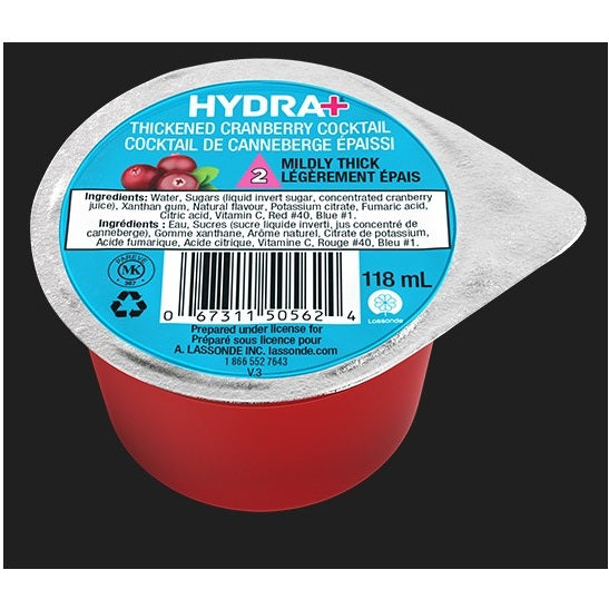 Thickened Cranberry Iddsi 2 24EA/CA
