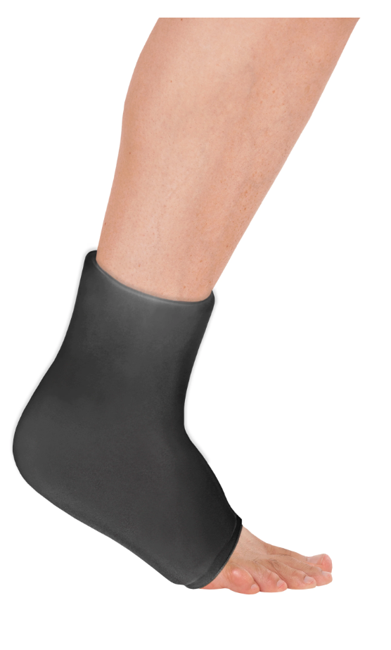 Manchon/Chevillère en gel chaud/froid OTC, noir, taille unique