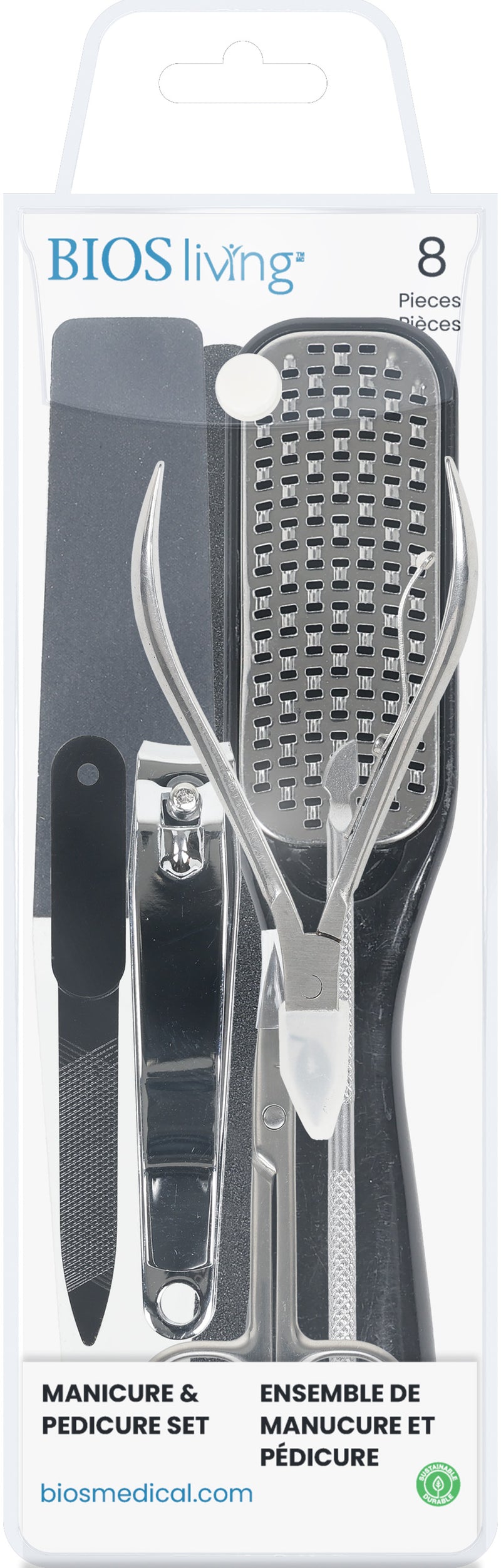 BIOS Living - Manicure & Pedicure Set (9 pieces) (FP412)