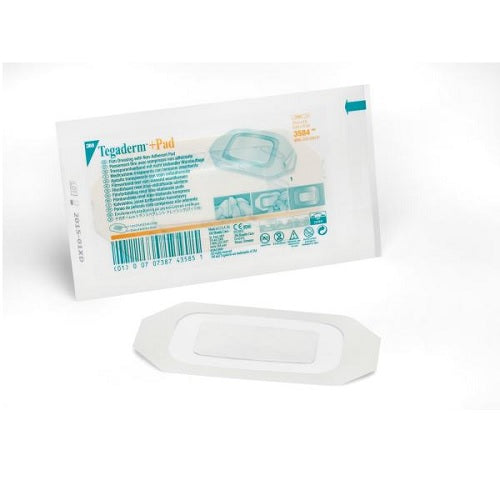 Pansement film 3M™ Tegaderm™ + avec compresse non adhérente