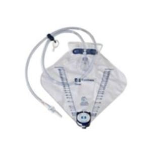 Dover Urine Drainage Bag, Needle Sampling, Anti-Reflux Chamber, Drain Tube, Poly Bag, 2000 mL