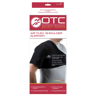 OTC Neoprene Shoulder Support Black