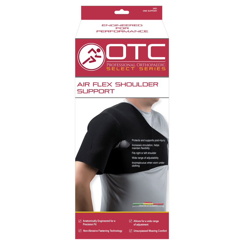 OTC Neoprene Shoulder Support Black