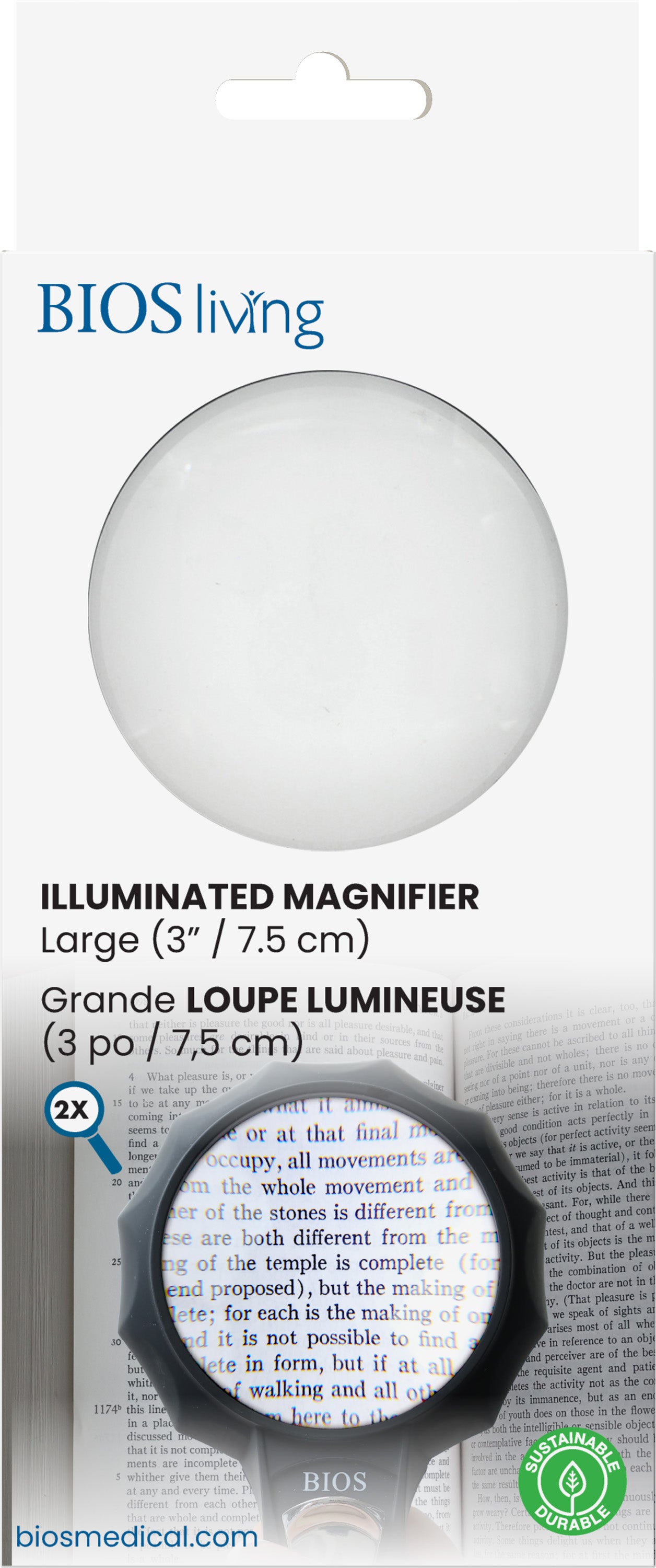 Bios Living - Illuminated Magnifier