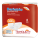 Unisex Adult Incontinence Brief Tranquility® Bariatric 64-96 Inch Disposable Heavy Absorbency