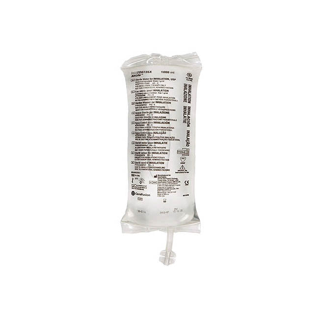 AirLife Sterile Water for Inhalation USP, Flex Bag