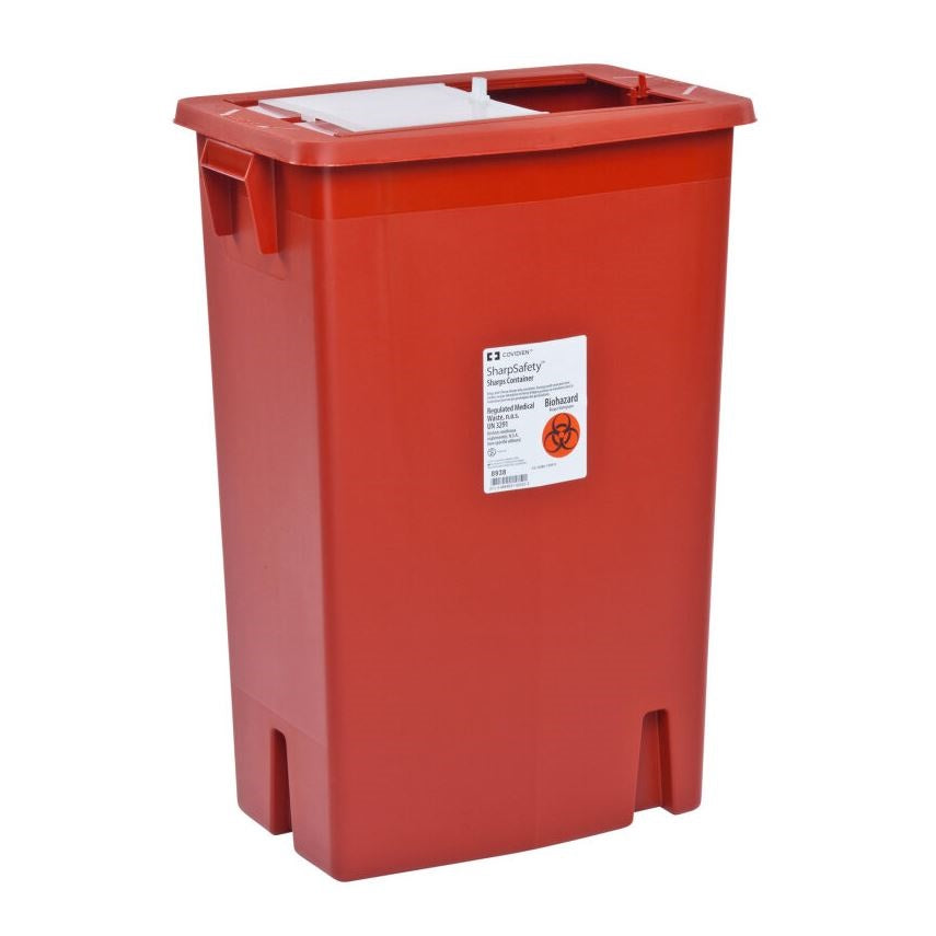 Monoject Large Volume Sharps Container with Sliding Lid