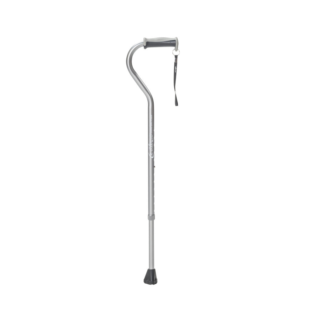 Canne en aluminium Airgo Comfort-Plus, poignée décalée