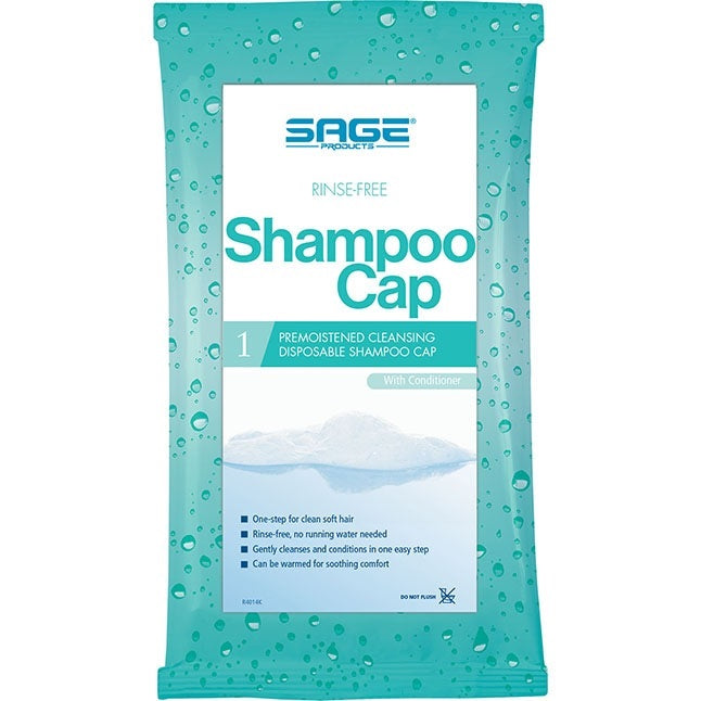 Comfort Shampoo Cap, Rinse Free