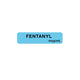 Étiquette d'anesthésie, Fentanyl mcg/mL