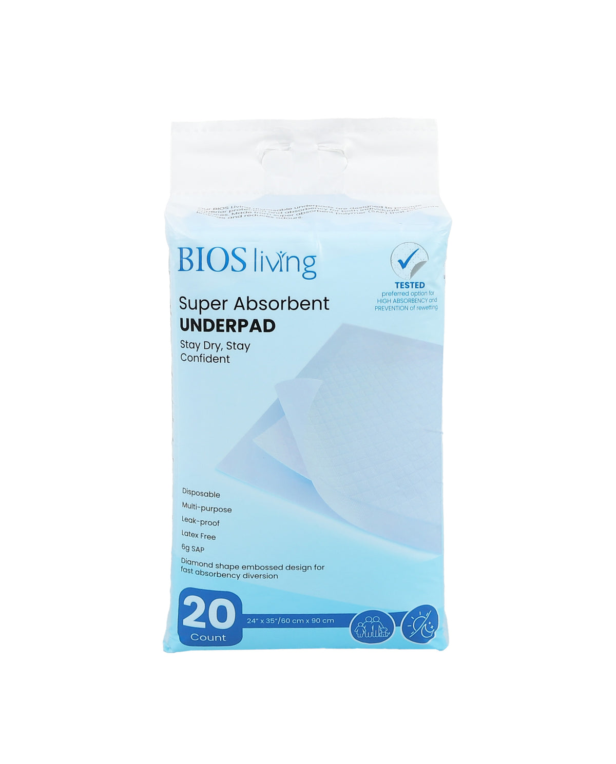 BIOS Living - Dispoable Underpad