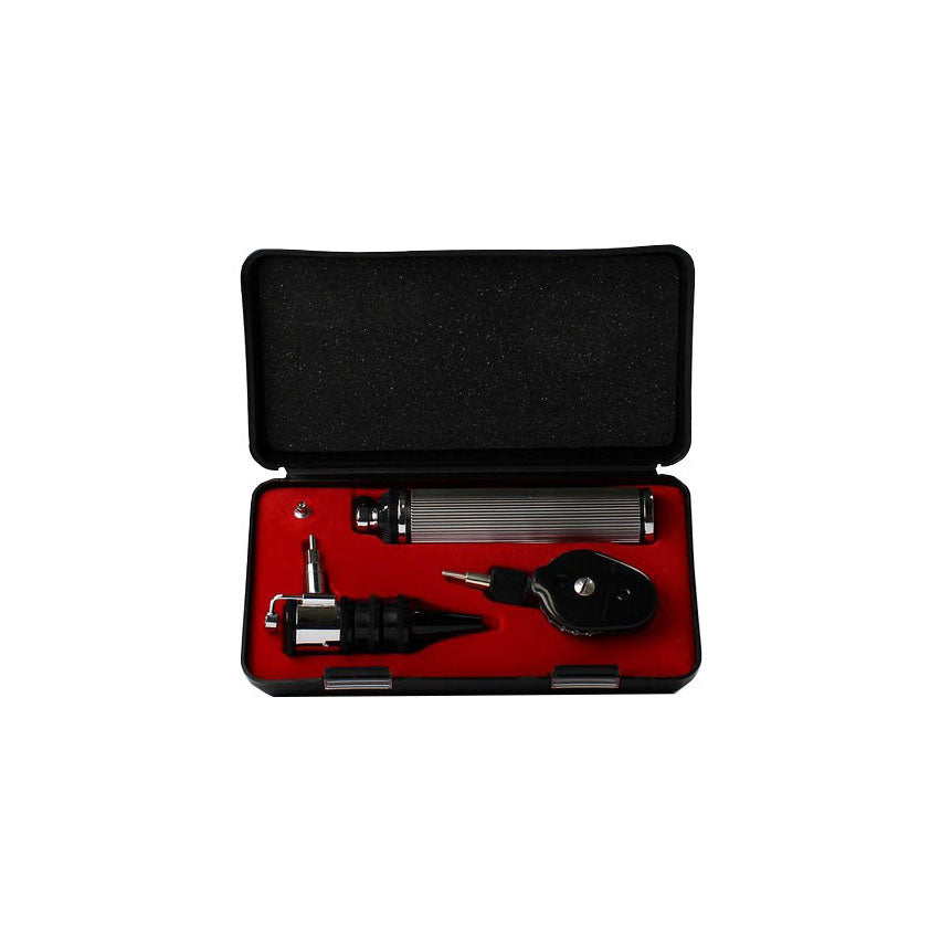 Ensemble otoscope/ophtalmoscope, ampoule à vide 2,7 V