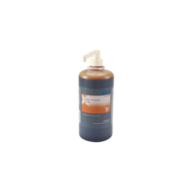 Solution iodée pour le nettoyage chirurgical, mousse, distributeur Scrubmate, 800 ml