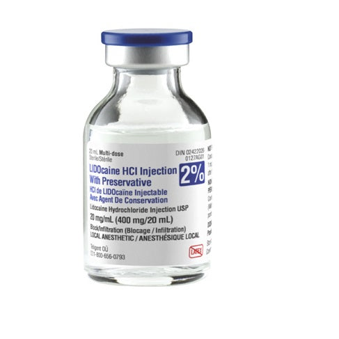 Lidocaine HCI Injection with Preservative (2%)